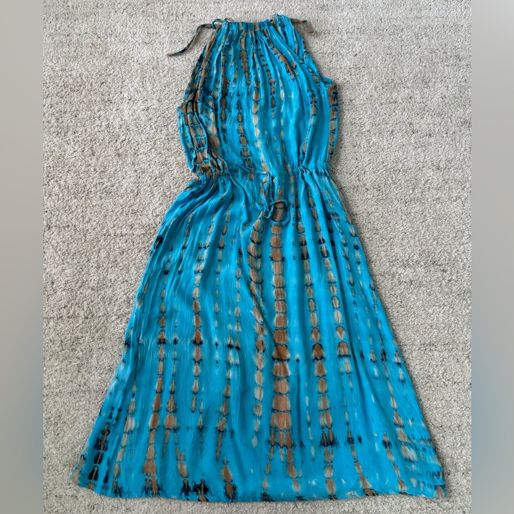 Cotton Halter Top Summer Dress